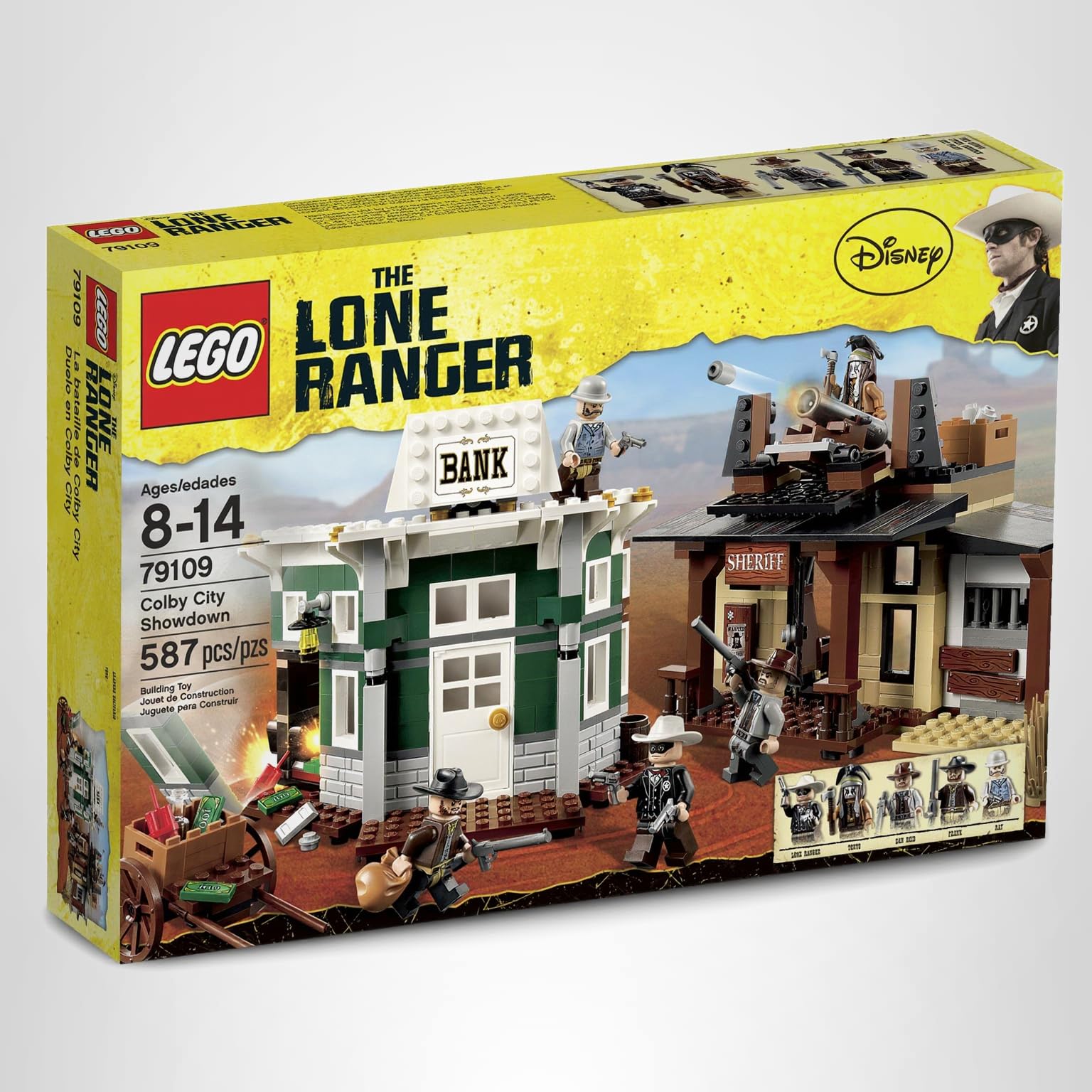 Amazon.com: LEGO The Lone Ranger Colby City Showdown (79109
